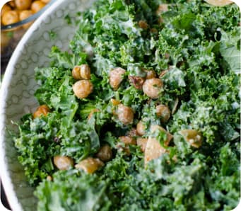 A plat of Vegetable Salad